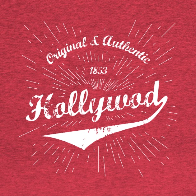 Original Hollywood, CA Shirt by Teevolution